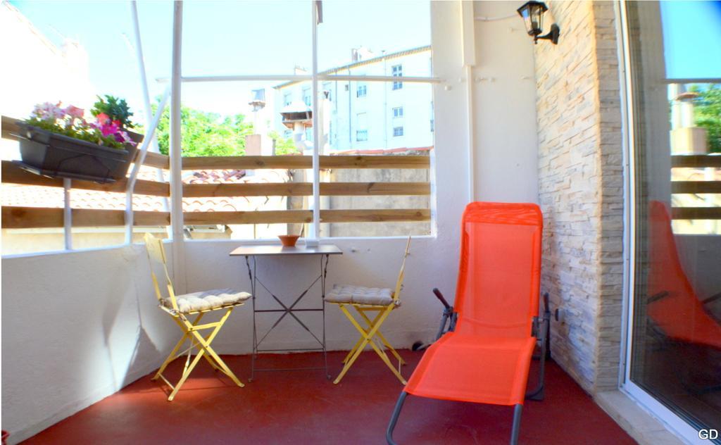 Beziers Studio Terrasse ภายนอก รูปภาพ