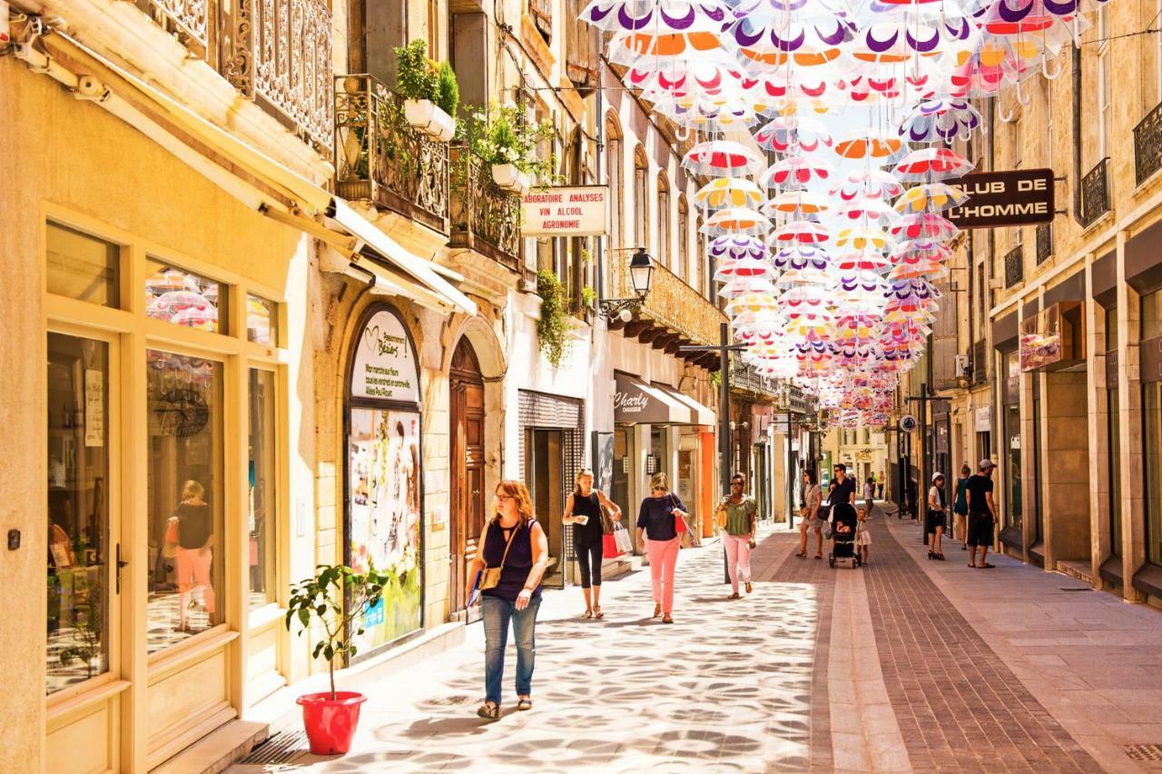 Beziers Studio Terrasse ภายนอก รูปภาพ