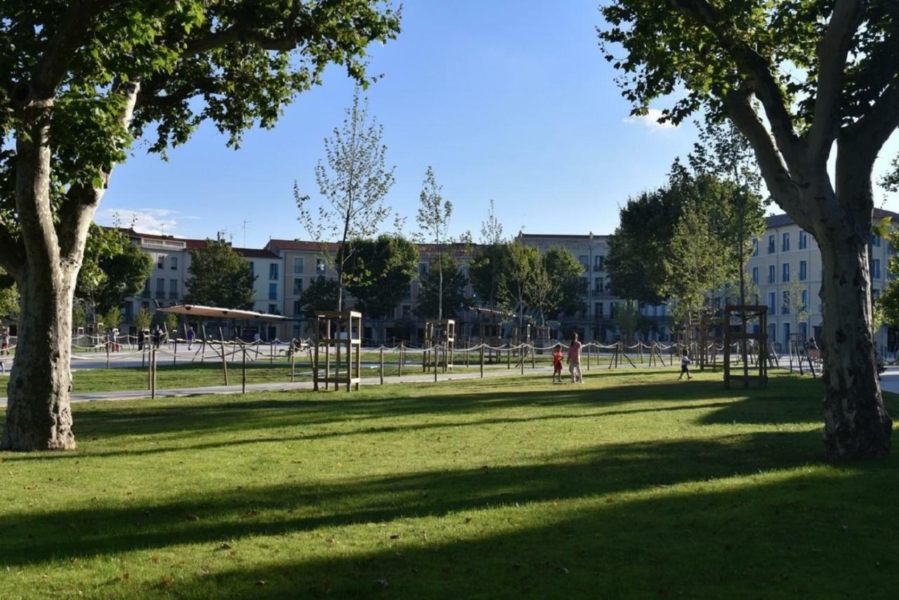 Beziers Studio Terrasse ภายนอก รูปภาพ